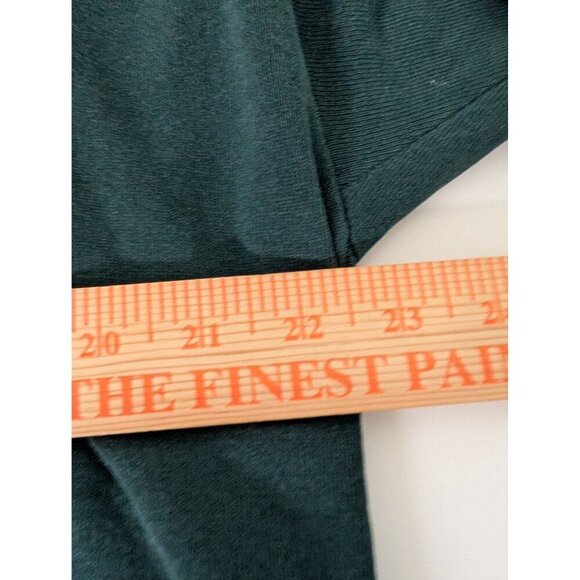 Vintage Cardinal Sweatshirt Womens Size XL Green Red Winter Granny USA Made - Picture 10 of 11